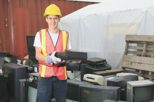 Recycling facilities handling construction waste